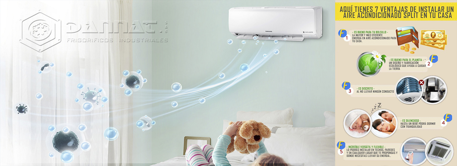 7 VENTAJAS PARA INSTALAR UN AIRE ACONDICIONADO SPLIT EN TU CASA.